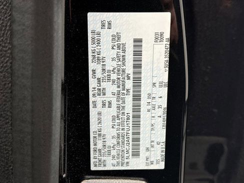 Used 2015 Lincoln MKC AWD w/ Equipment Group 102A Reserve image 22