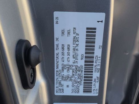 New 2026 Toyota Tundra 1794 Edition AWD/4WD image 32