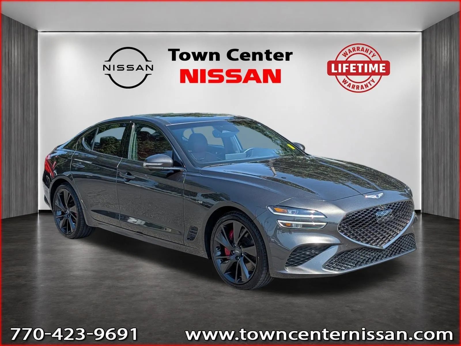 Used 2023 Genesis G70 3.3T w/ Sport Prestige Package RWD image 1