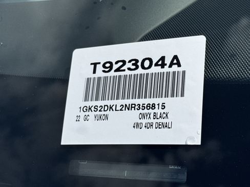 Used 2022 GMC Yukon Denali AWD/4WD image 37