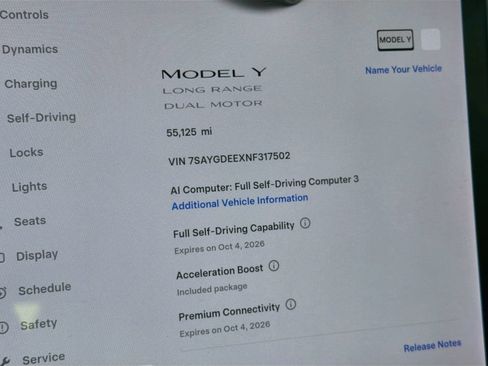 Used 2022 Tesla Model Y Long Range AWD/4WD image 11