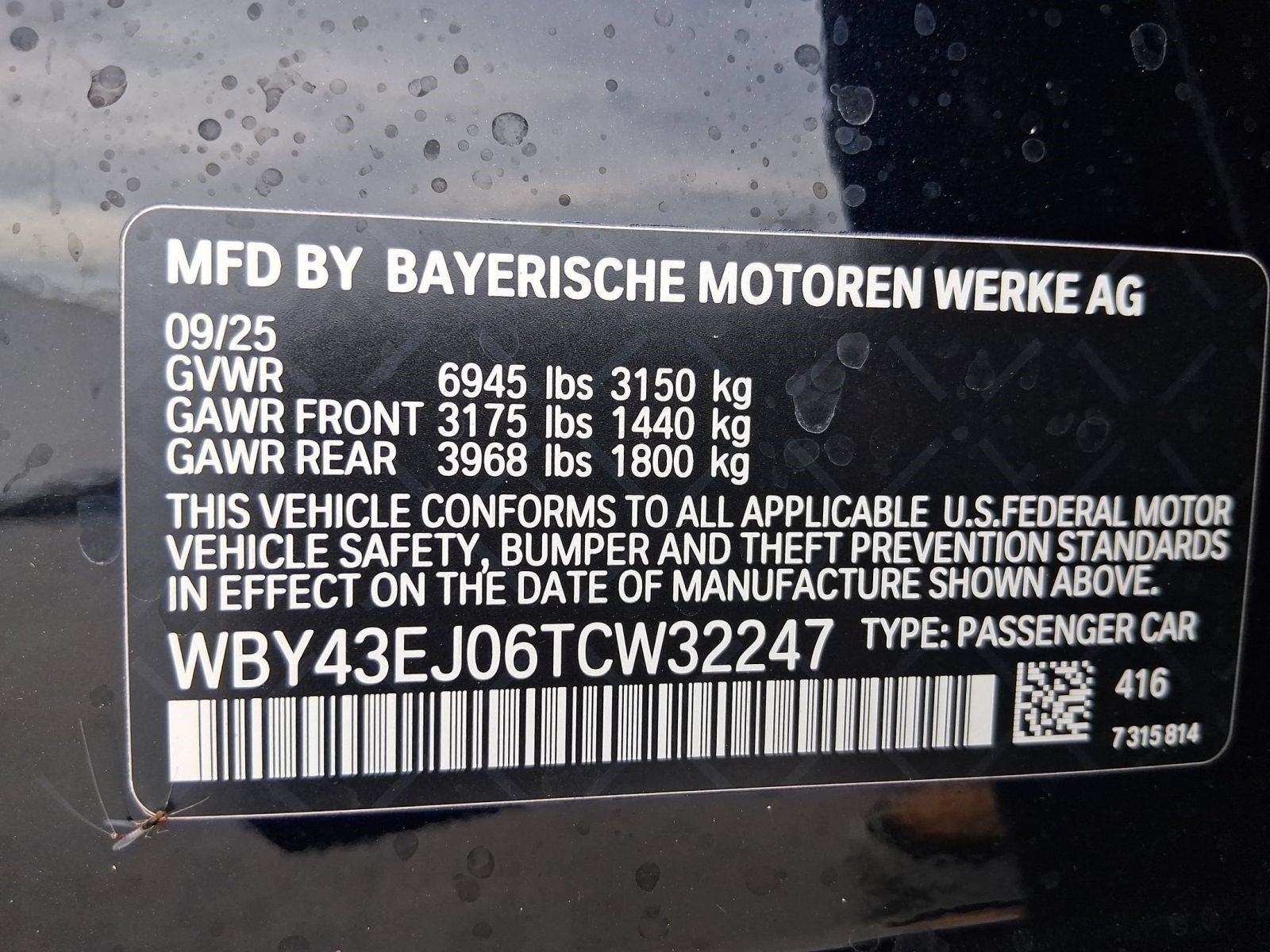 Used 2026 BMW i7 eDrive50 w/ M Sport Package RWD image 26