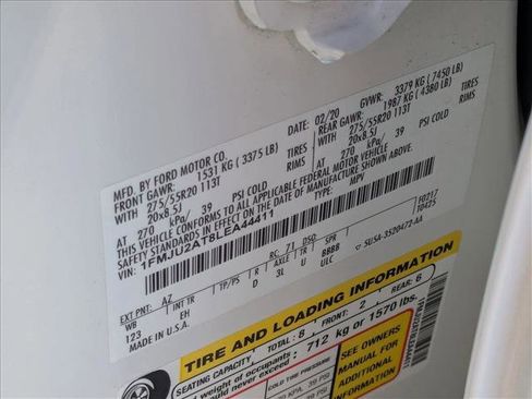 Used 2020 Ford Expedition Limited w/ Equipment Group 301A image 20