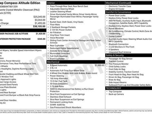 Used 2019 Jeep Compass Altitude image 24