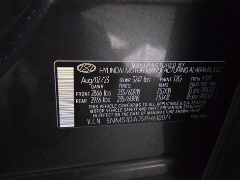 Used 2023 Hyundai Santa Fe SE AWD/4WD image 28