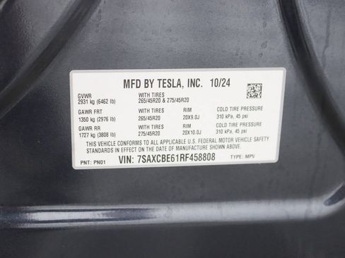 Used 2024 Tesla Model X Plaid AWD/4WD image 41