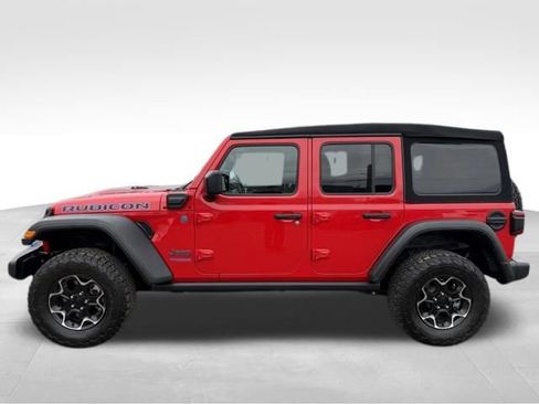 Used 2021 Jeep Wrangler Unlimited Rubicon 4xe w/ Cold Weather Group AWD/4WD image 4