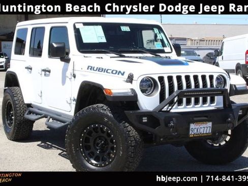 Used 2022 Jeep Wrangler Unlimited Rubicon 4xe AWD/4WD image 1