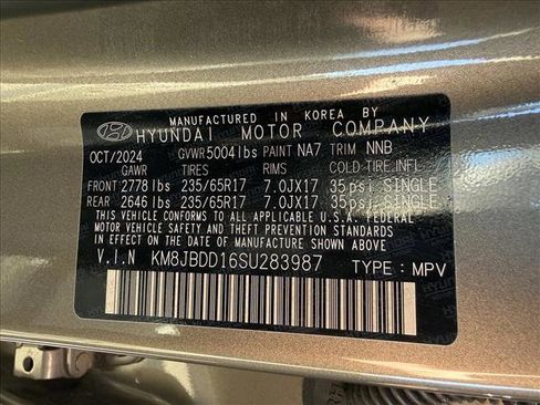 Used 2025 Hyundai Tucson Blue image 25