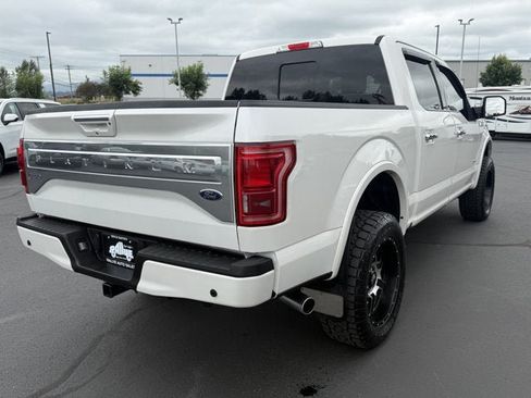 Used 2015 Ford F150 Platinum w/ Max Trailer Tow Package AWD/4WD image 3
