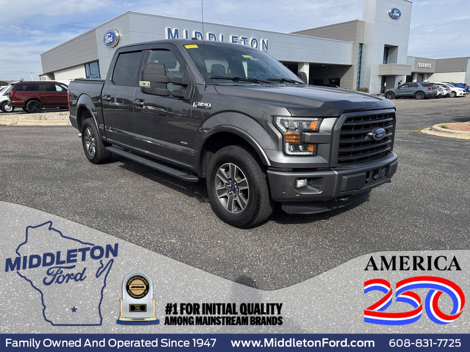 Used 2016 Ford F150 XLT w/ Equipment Group 302A Luxury AWD/4WD image 1
