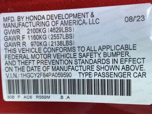 Used 2023 Honda Accord Touring image 48