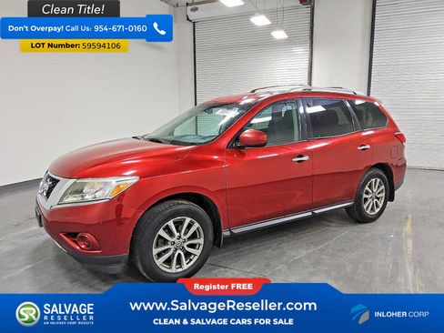 Used 2013 Nissan Pathfinder SV AWD/4WD image 1