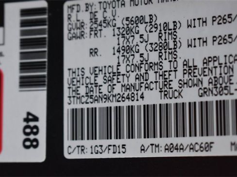 Used 2019 Toyota Tacoma TRD Sport image 15