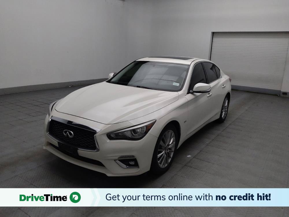 Used 2018 INFINITI Q50 Luxe w/ Essential Package (3.0T Luxe) RWD image 1