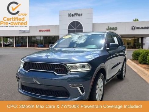 Certified 2021 Dodge Durango SXT AWD/4WD image 1