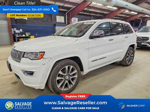 Used 2017 Jeep Grand Cherokee Overland AWD/4WD image 1