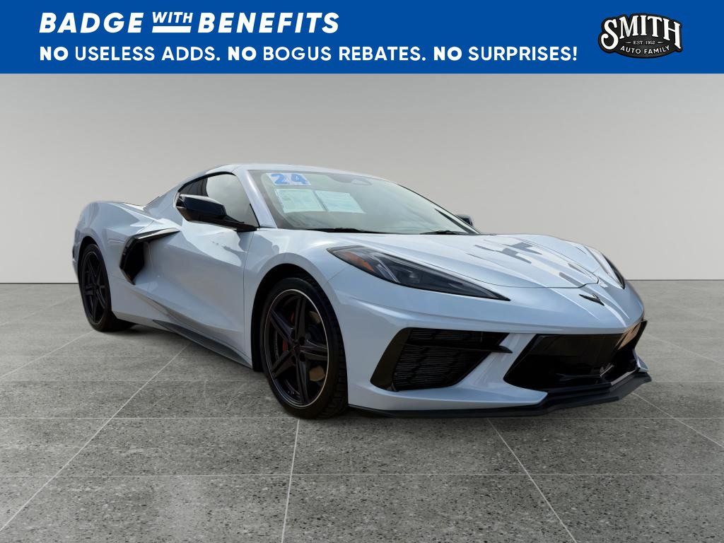 Used 2024 Chevrolet Corvette Stingray Coupe w/ Battery Protection Package RWD image 1
