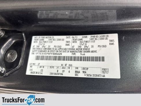 Used 2015 Ford F150 XL w/ Equipment Group 101A Mid image 37