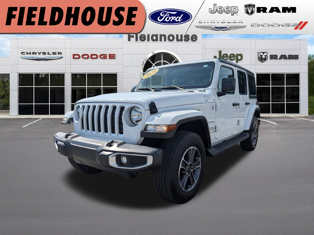 Used 2023 Jeep Wrangler Unlimited Sahara w/ Cold Weather Group AWD/4WD image 1