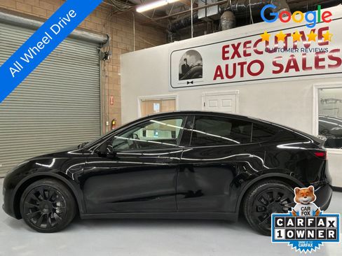 Used 2021 Tesla Model Y Long Range AWD/4WD image 7