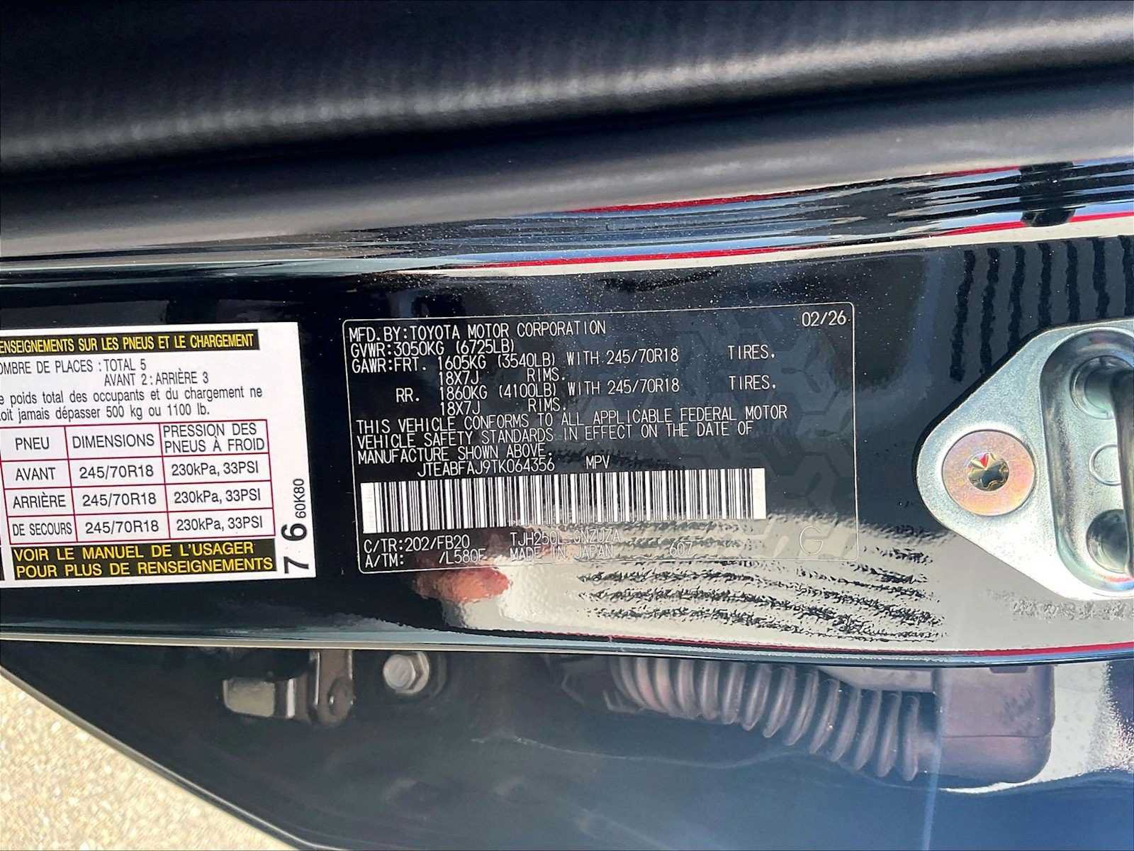 Used 2026 Toyota Land Cruiser 1958 AWD/4WD image 32