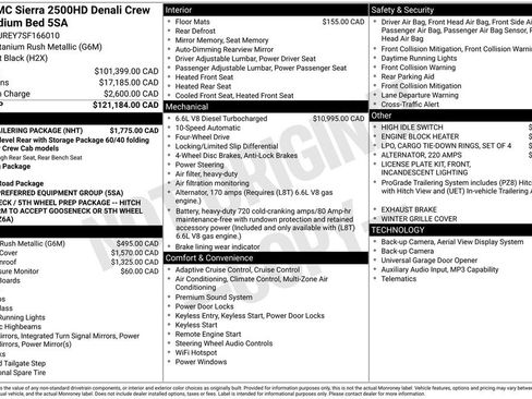 Used 2025 GMC Sierra 2500 Denali w/ Max Trailering Package AWD/4WD image 2
