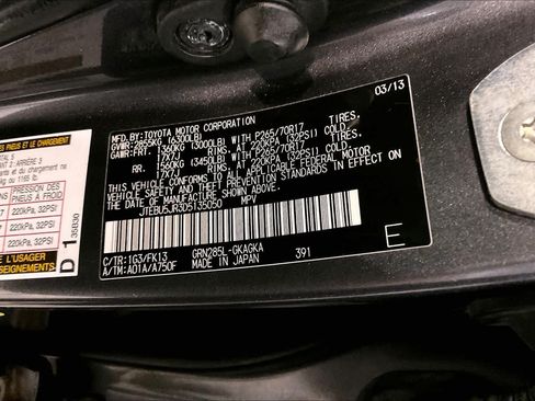 Used 2013 Toyota 4Runner SR5 w/ Convenience Pkg AWD/4WD image 35