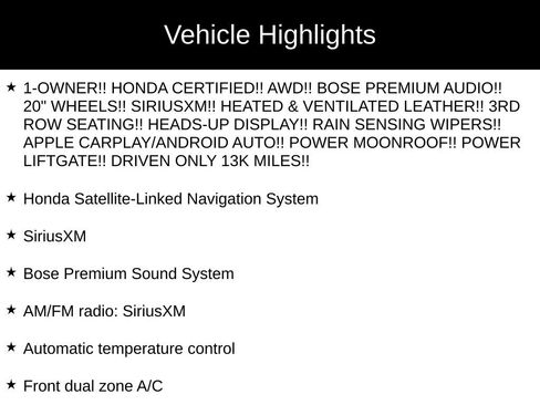 Used 2025 Honda Pilot Elite image 35