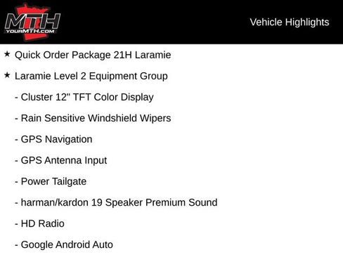 Used 2025 RAM 1500 Laramie w/ Night Edition AWD/4WD image 5