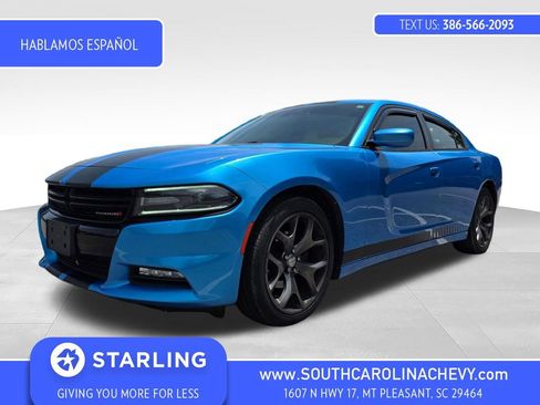 Used 2016 Dodge Charger SXT w/ Plus Group RWD image 1