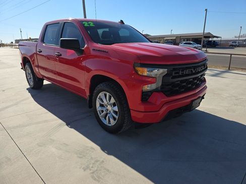 Used 2022 Chevrolet Silverado 1500 Custom w/ LPO, Dark Essentials Package AWD/4WD image 1