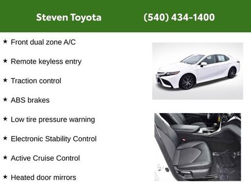 Certified 2022 Toyota Camry SE image 11