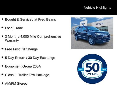 Certified 2019 Ford Explorer XLT w/ Class III Trailer Tow Package image 7