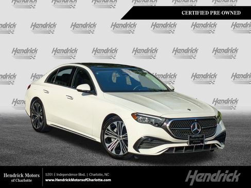 Certified 2025 Mercedes-Benz E 350 4MATIC Sedan image 1