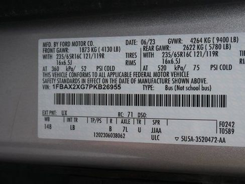 Used 2023 Ford Transit 350 XLT RWD image 24