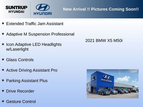 Used 2021 BMW X5 M50i w/ Executive Package AWD/4WD image 5