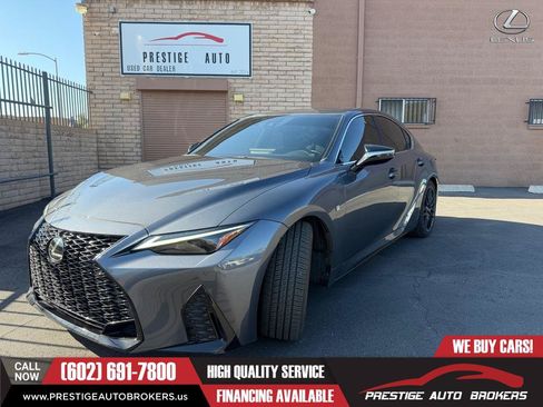 Used 2021 Lexus IS 350 F Sport w/ Dynamic Handling Package RWD image 1