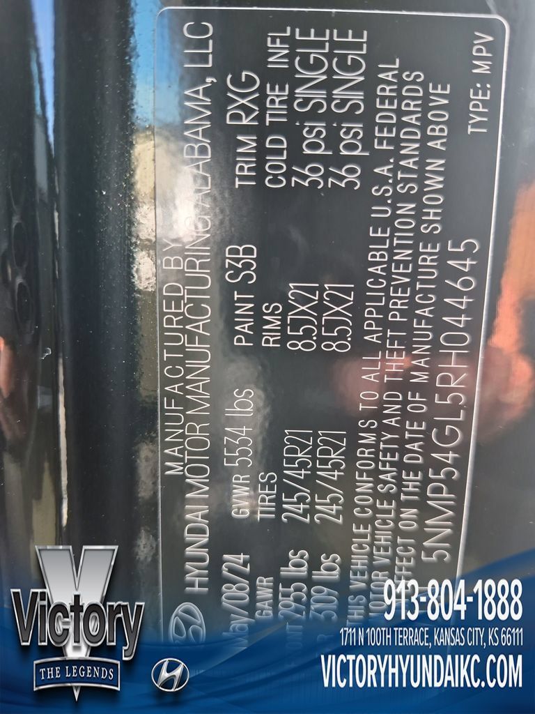Used 2024 Hyundai Santa Fe Calligraphy FWD image 30