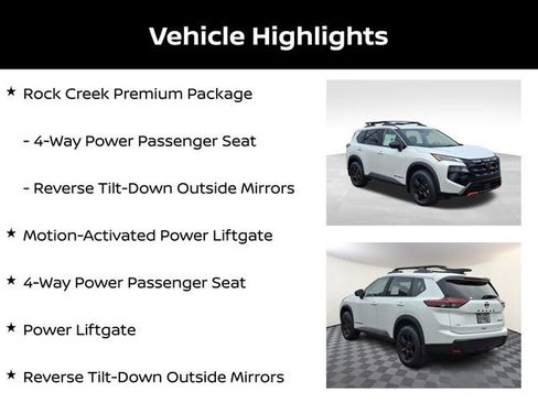 New 2026 Nissan Rogue Rock Creek image 12