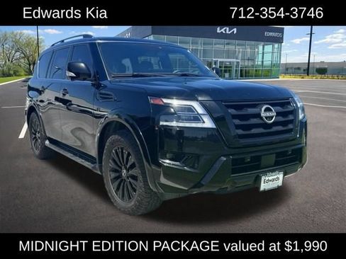 Used 2022 Nissan Armada SL w/ Midnight Edition Package AWD/4WD image 1