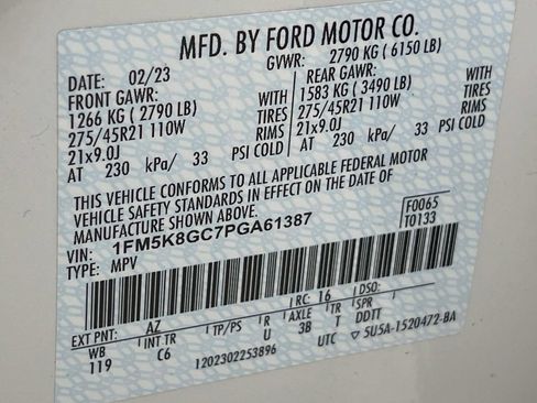Used 2023 Ford Explorer ST w/ Equipment Group 401A AWD/4WD image 26