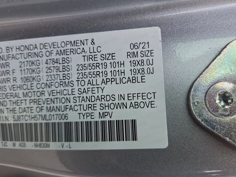 Used 2021 Acura RDX FWD w/ Technology Package image 22
