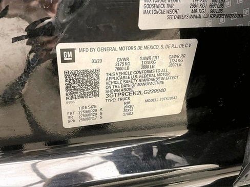 Used 2020 GMC Sierra 1500 Elevation w/ Elevation Value Package image 32