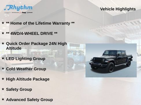 Used 2023 Jeep Gladiator Overland AWD/4WD image 5