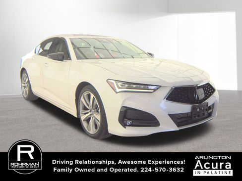 Used 2021 Acura TLX Advance image 2