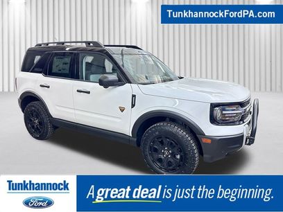 New 2025 Ford Bronco Sport Badlands w/ Sasquatch Badlands Package