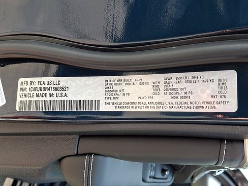 New 2026 Jeep Grand Cherokee L Limited AWD/4WD image 18