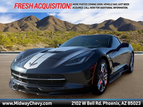 Certified 2015 Chevrolet Corvette Stingray Coupe w/ 3LT Preferred Equipment Group RWD image 1