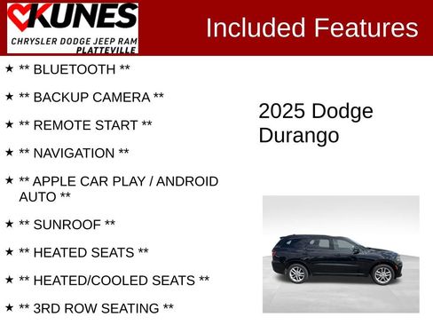 Used 2025 Dodge Durango GT AWD/4WD image 2